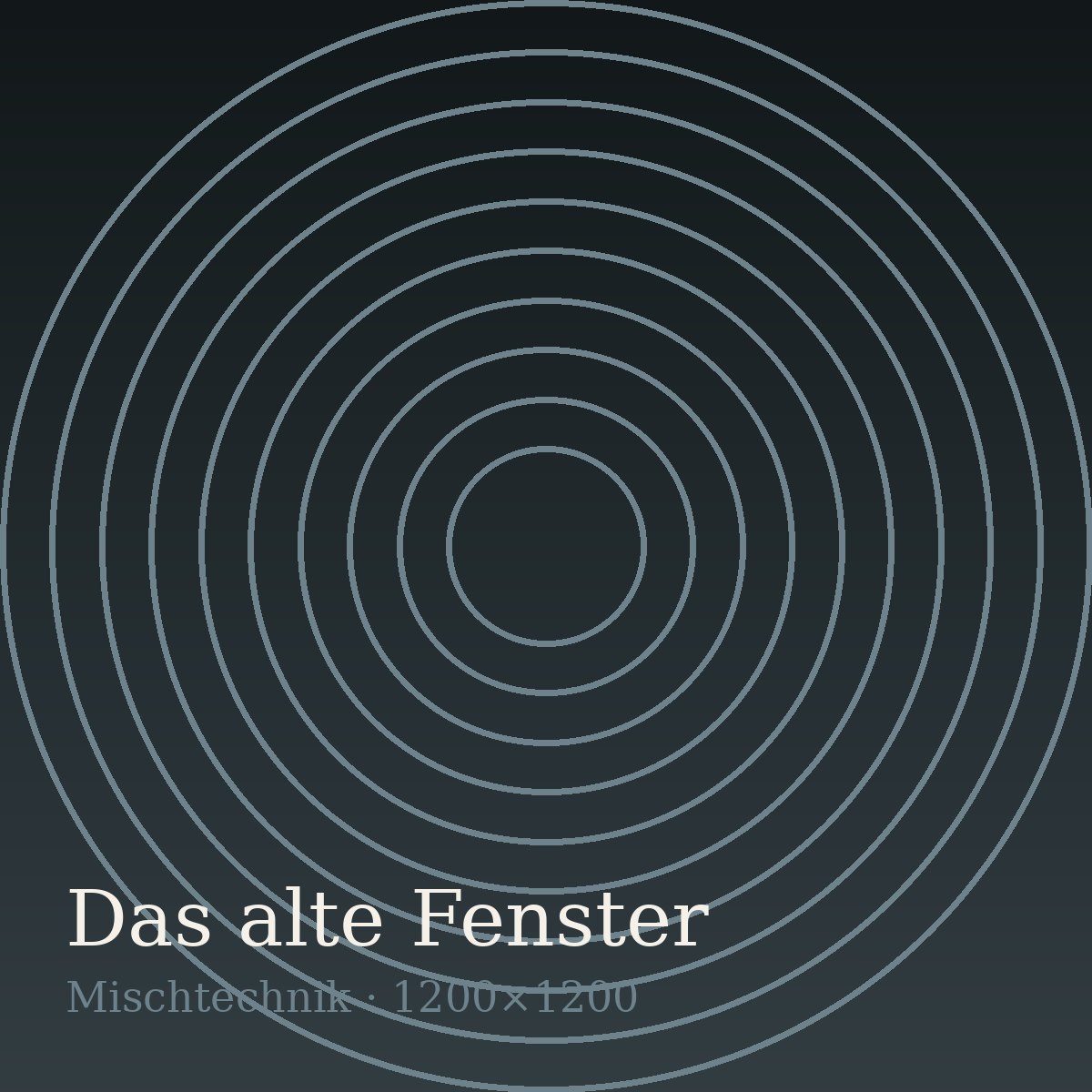 Das alte Fenster