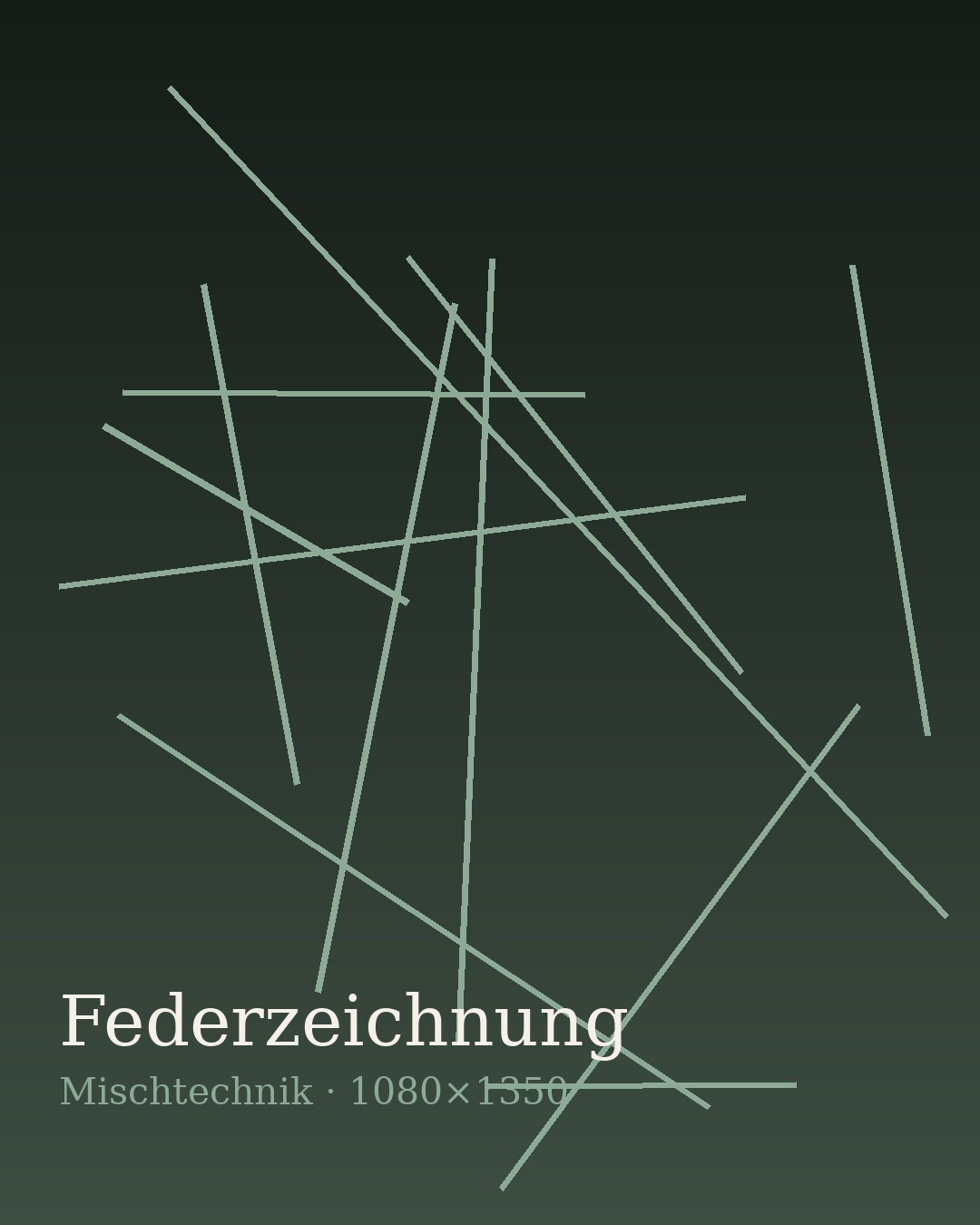 Federzeichnung